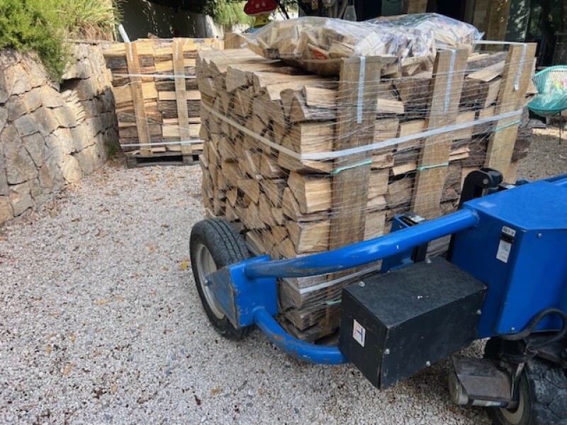 Livraison de bois de chauffage, pellet et bois compressé à Lançon de Provence, Pelissanne, Lançon de Provence et Salon de Provence