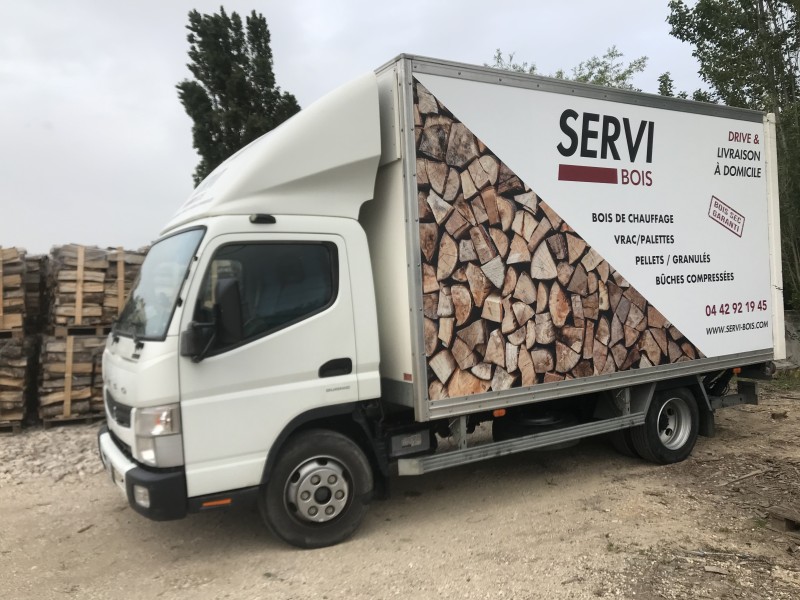 Livraison de bois de chauffage, pellets et bûches densifiées à Marseille 8°