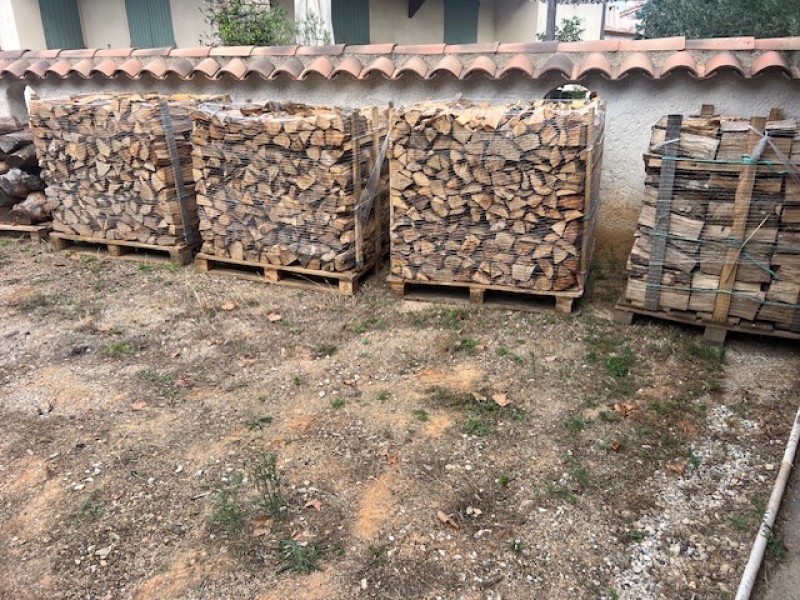 Livraison de bois de chauffage sur palette à Callas - Cabriès